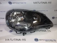 Фара основна R Н7+H1 чорн. відбивач