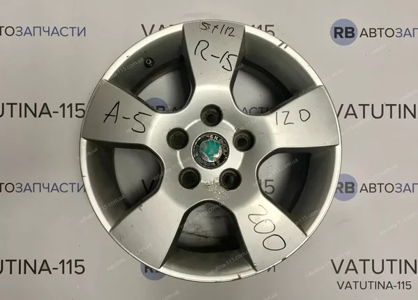 Диски Helios R15 5x112 Skoda (4шт)
