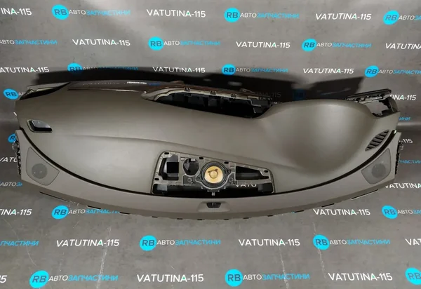 Торпедо + R airbag коричневая