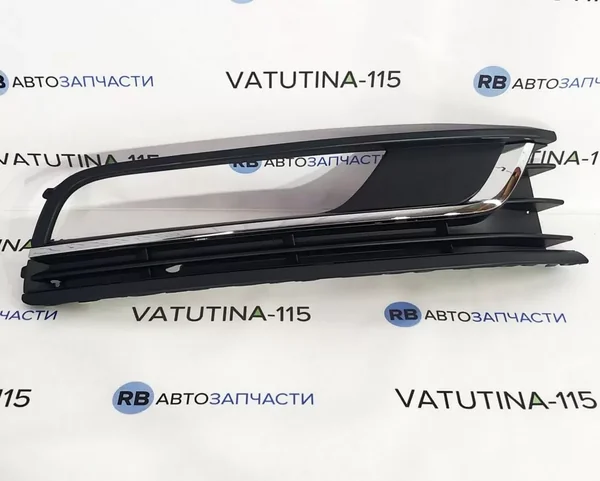 Решетка бампера R + 1 хром. молдинг